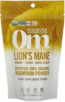 Фото Om Mushrooms Lion's Mane Memory 100 г