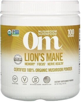 Фото Om Mushrooms Lion's Mane Memory 200 г