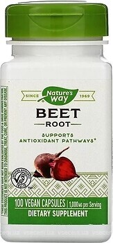 Фото Nature's Way Beet Root 1000 мг 100 капсул