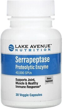 Фото Lake Avenue Nutrition Serrapeptase 30 капсул