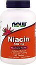 Фото Now Foods Niacin 500 мг 250 таблеток