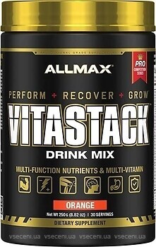 Фото AllMax Vitastack Drink Mix со вкусом апельсина 250 г