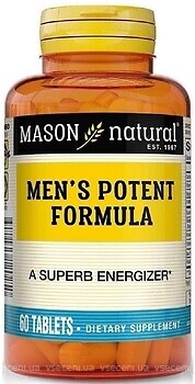 Фото Mason Natural Men's Potent Formula 60 таблеток