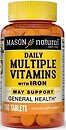 Фото Mason Natural Daily Multiple Vitamins With Iron 100 таблеток