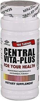 Фото NU-Health Central Vita Plus 100 таблеток