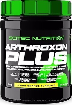 Фото Scitec Nutrition Arthroxon Plus со вкусом лимона и апельсина 320 г