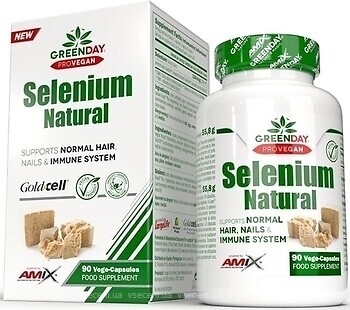 Фото Amix GreenDay Selenium Natural 90 капсул