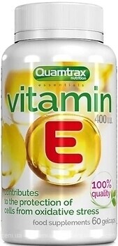 Фото Quamtrax Vitamin E 60 капсул