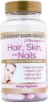 Фото Earth's Creation Hair, Skin & Nails 60 таблеток