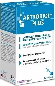 Фото Sante Naturelle Artrobiol Plus 120 капсул