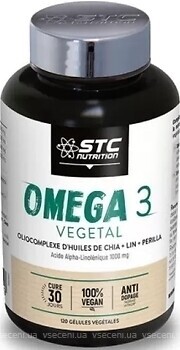 Фото STC Nutrition Omega 3 Vegetal 120 капсул