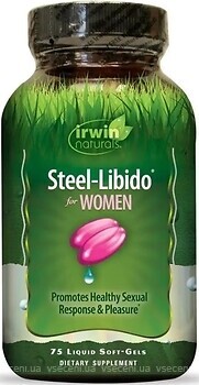 Фото Irwin Naturals Steel-Libido for Women 75 капсул