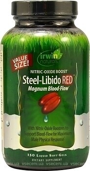 Фото Irwin Naturals Steel-Libido Red 150 капсул