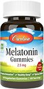 Фото Carlson Labs Melatonin 2.5 мг со вкусом клубники 60 таблеток