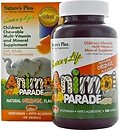 Фото Nature's Plus Animal Parade Childrens Chewable Multi со вкусом апельсина 180 таблеток