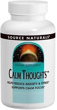 Фото Source Naturals Calm Thoughts 90 таблеток