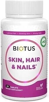 Фото Biotus Skin, Hair & Nails 60 таблеток