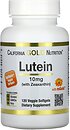 Фото California Gold Nutrition Lutein/Zeaxanthin 10 мг/0.5 мг 120 капсул