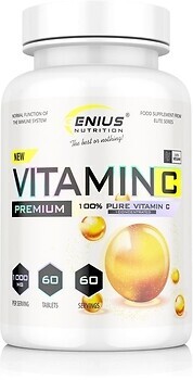 Фото Genius Nutrition Vitamin C 60 таблеток