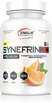 Фото Genius Nutrition Synefrin 30 60 таблеток