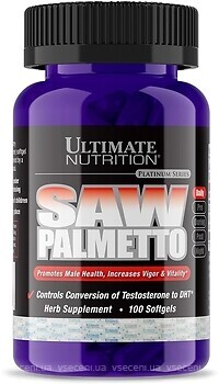Фото Ultimate Nutrition Saw Palmetto 100 капсул