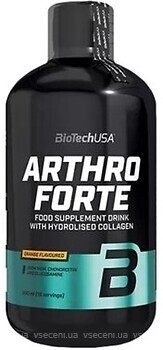 Фото BioTech Arthro Forte Liquid со вкусом апельсина 500 мл