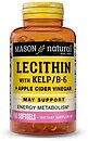 Фото Mason Natural Lecithin with Kelp/B6 + Apple Cider Vinegar 100 капсул