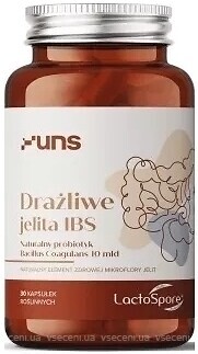 Фото UNS Supplements Drazliwe jelita IBS 30 капсул