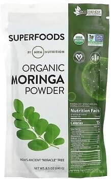 Фото MRM Organic moringa powder 240 г