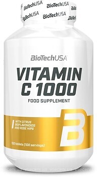 Фото BioTech Vitamin C 1000 100 капсул