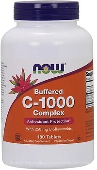 Фото Now Foods Buffered C-1000 Complex 180 капсул