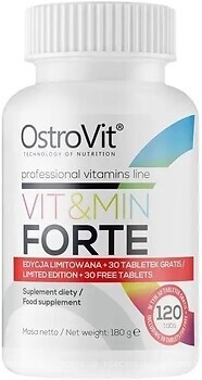 Фото OstroVit Vit & Min Forte 120 таблеток