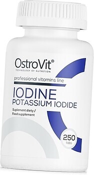 Фото Ostrovit Potassium Iodide 250 таблеток (36250081)