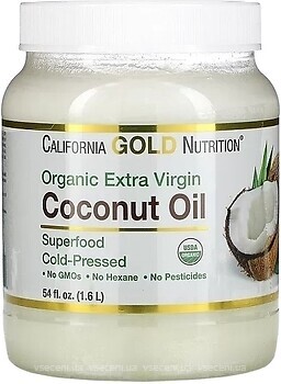 Фото California Gold Nutrition Coconut Oil 1600 мл (CGN01267)