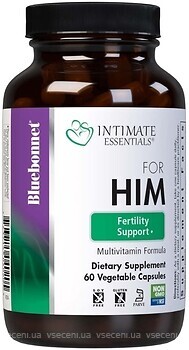 Фото Bluebonnet Nutrition Intimate Essenitals For Him Fertility Support 60 капсул (BLB4020)