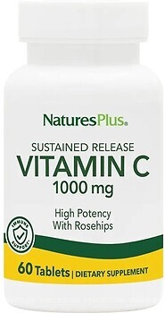 Фото Nature's Plus Sustained Release Vitamin C 60 таблеток
