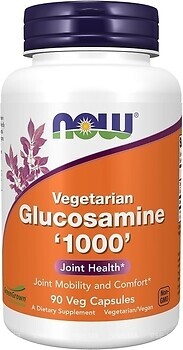Фото Now Foods Glucosamine 1000 Vegetarian 90 капсул (3132)