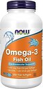 Фото Now Foods Omega-3 Fish Oil Molecularly Distilled 1000 мг 200 капсул (1648)
