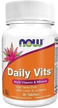 Фото Now Foods Daily Vits 30 таблеток