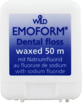 Фото Dr.Wild Зубная нить Emoform Dental Floss Waxed 50 м