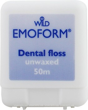 Фото Dr.Wild Зубная нить Emoform Dental Floss Unwaxed 50 м