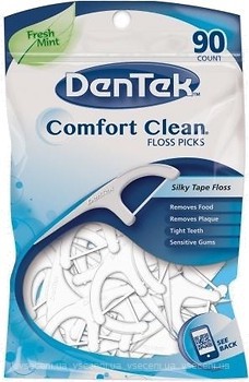 Фото DenTek Зубная нить Comfort Clean 90 шт.