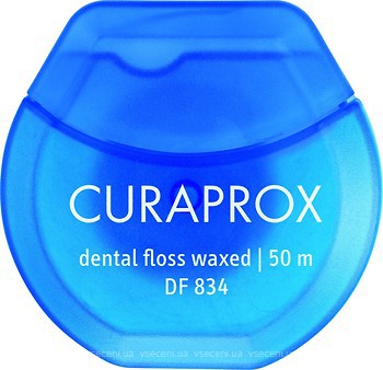 Фото Curaprox Зубная нить Dental Floss Waxed DF 834 50 м