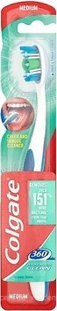 Фото Colgate Зубная щетка 360 Whole Mouth средней жесткости (8714789183800)