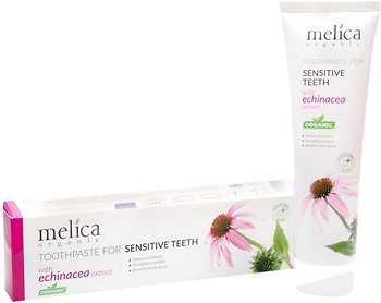 Фото Melica organic Зубная паста Sensitive с экстрактом эхинацеи 100 мл