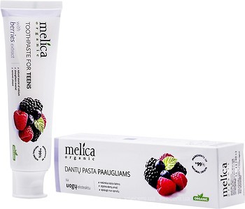 Фото Melica organic Зубная паста Kids Ягодный микс 100 мл