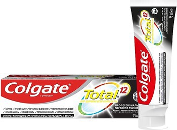 Фото Colgate Зубная паста Total 12 Глубокое очищение 75 мл