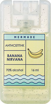Фото Mermade антисептик для рук Banana Nirvana 16 мл (MRA0012S)