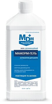 Фото MDM антисептик для рук и кожи Манорм-гель 1 л