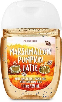 Фото Bath & Body Works антисептический гель для рук Marshmallow Pumpkin Latte 29 мл